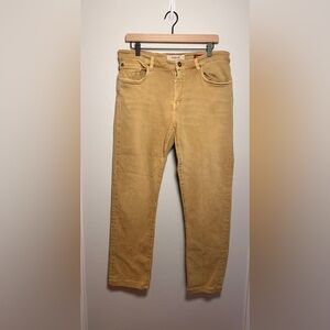 Teleria Zed Men’s Slim Fit Italian Denim Jeans - Size 38